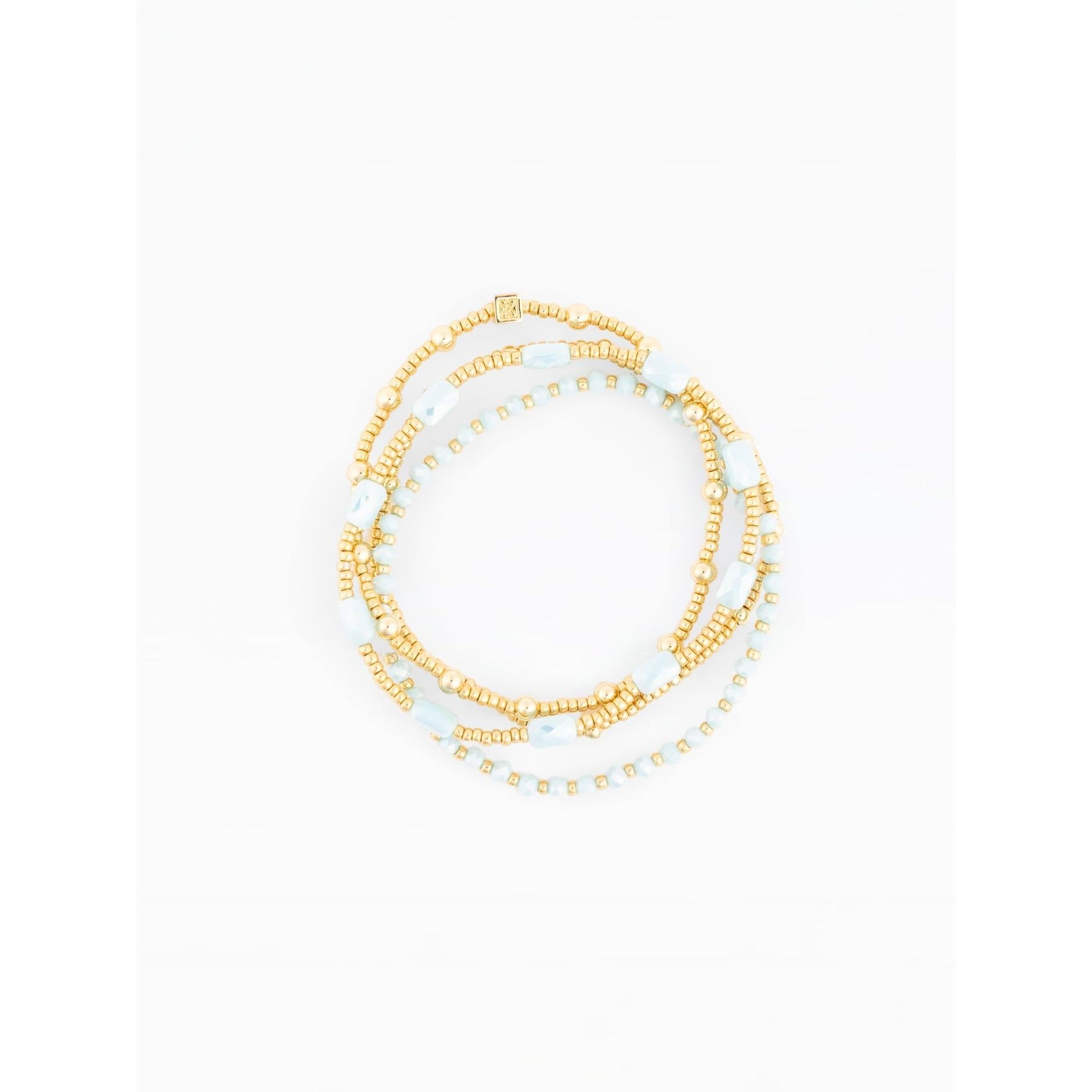 Beautifully Beaded Bracelet Stack