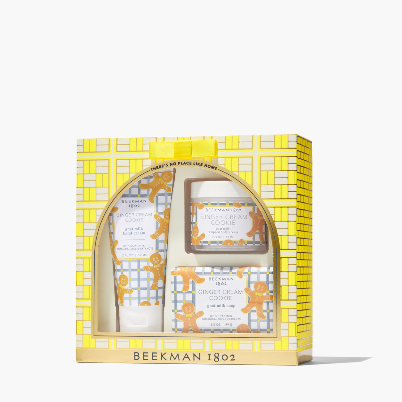 Beekman Ginger Cream Cookie Hand Cream Body Cream & Bar Soap Set