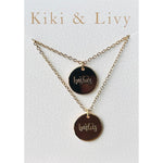 Besties Gold Necklace Set
