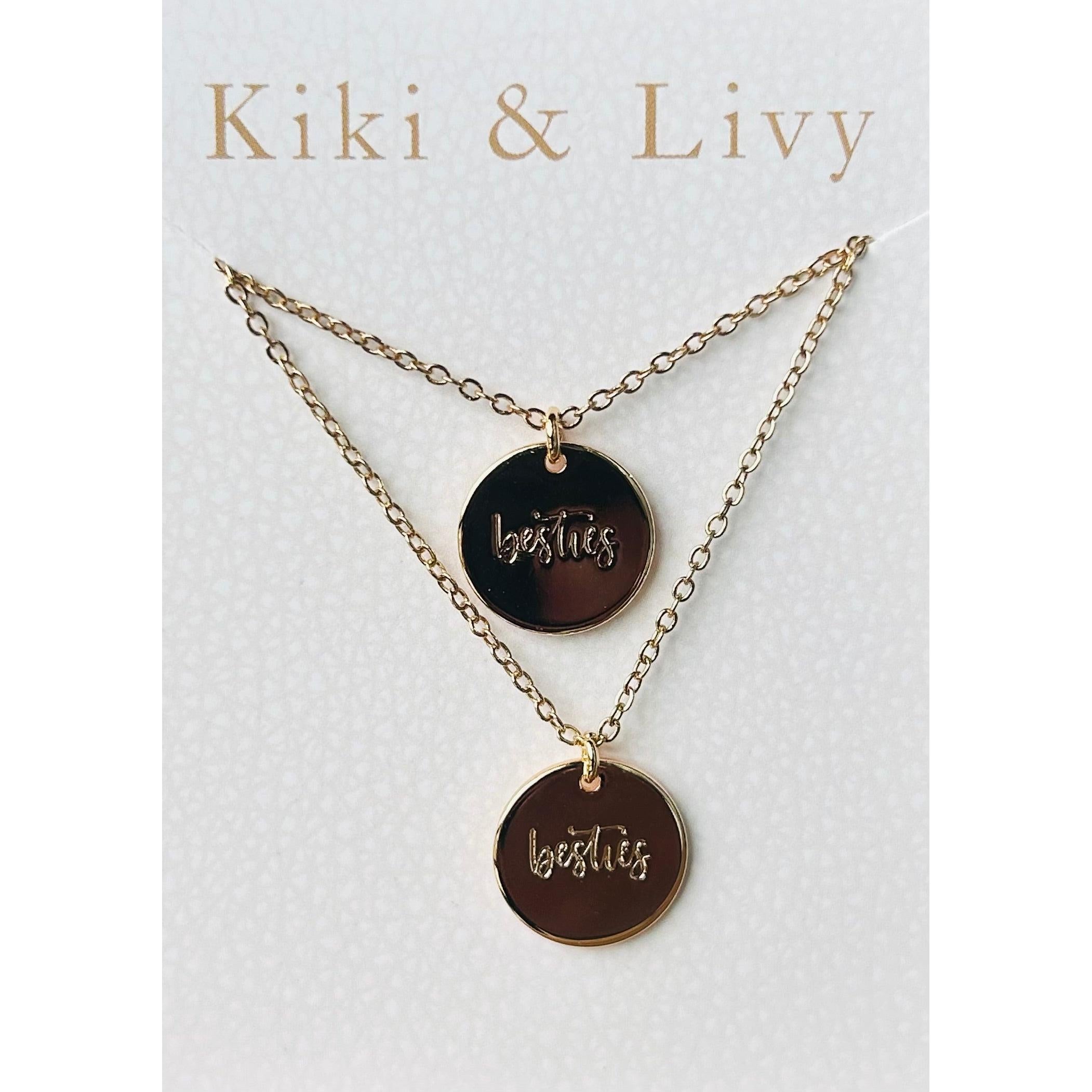 Besties Gold Necklace Set