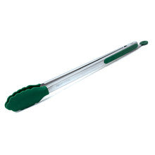 Big Green Egg Stainless Steel Silicone-Tipped BBQ Tongs