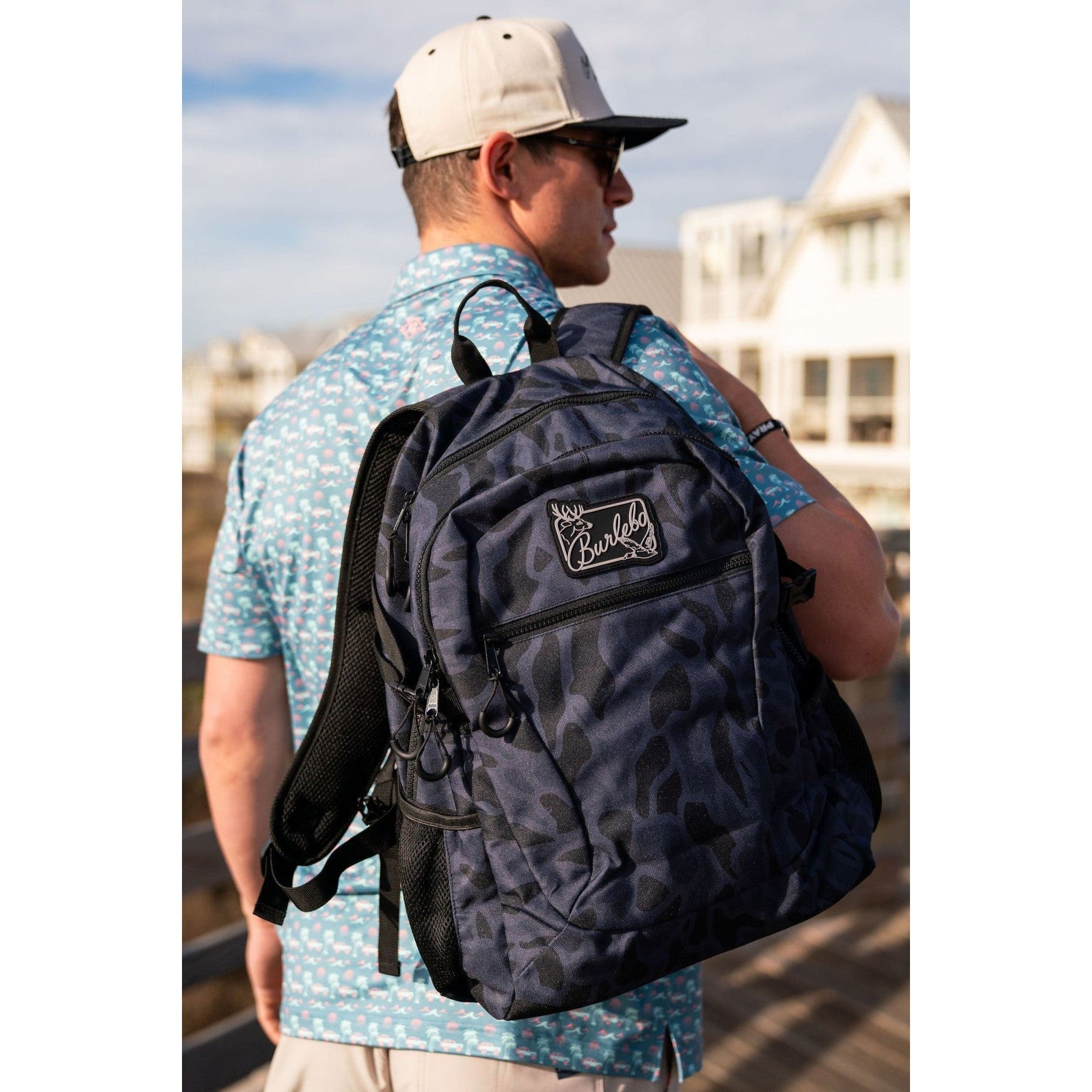 Black Camo Backpack