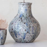 Blue Terracotta Vase
