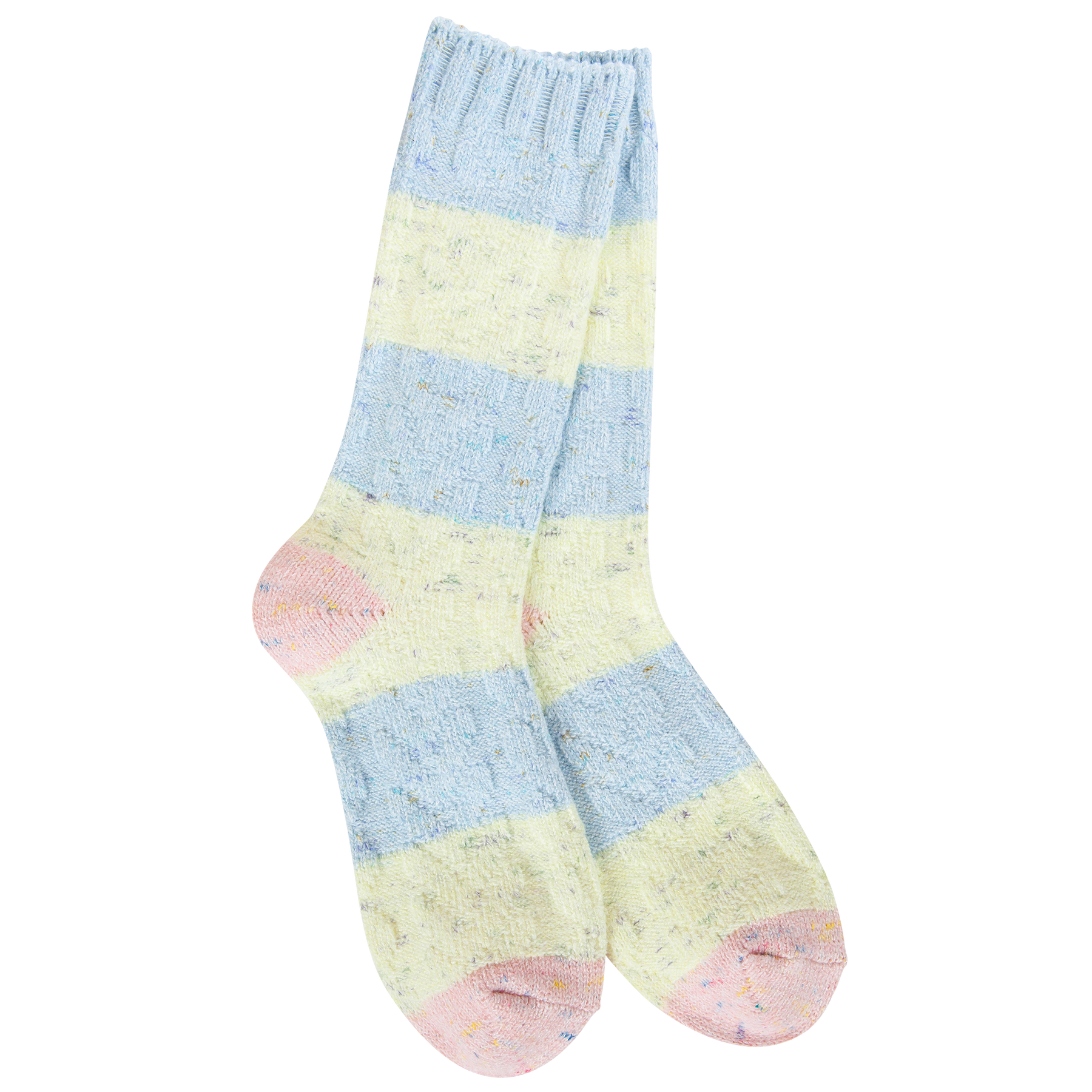 Blue/Yellow/Pink Socks