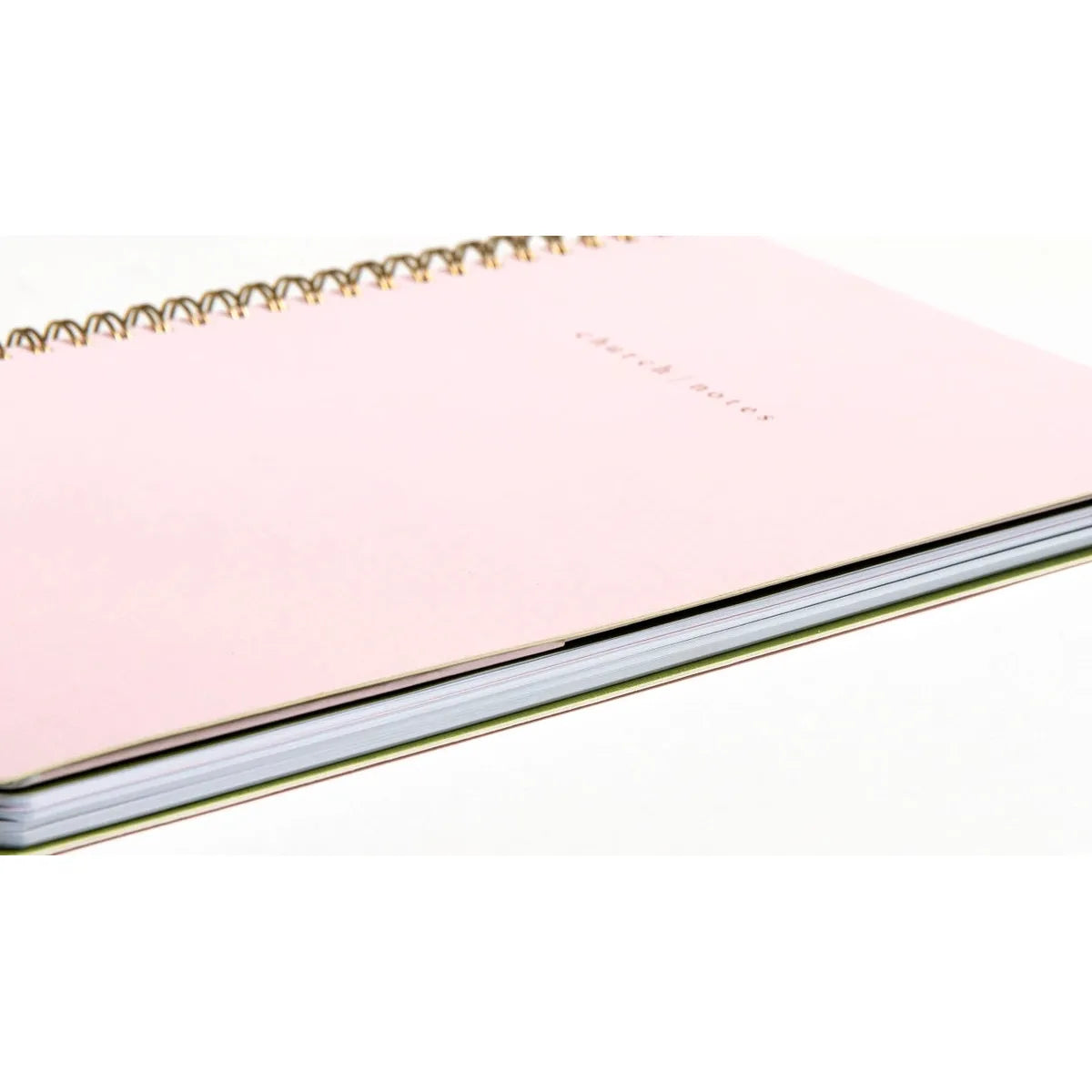 Blush Pink Church Notes Book