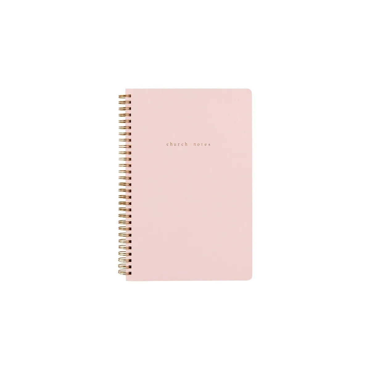Blush Pink Church Notes Book