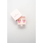 Bow Tie Crystal Post Earrings