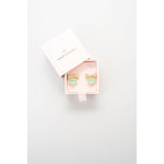 Bow Tie Crystal Post Earrings