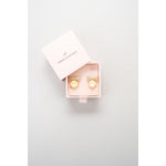 Bow Tie Crystal Post Earrings