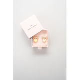 Bow Tie Crystal Post Earrings