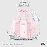 Bow Tote with Phone Pouch - Ballet Pink