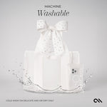 Bow Tote with Phone Pouch - Ivory Pearl