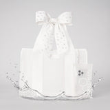 Bow Tote with Phone Pouch - Ivory Pearl