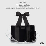Bow Tote with Phone Pouch - Midnight Black