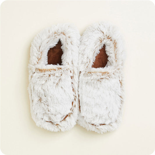 Brown Marshmallow Warmie Slippers
