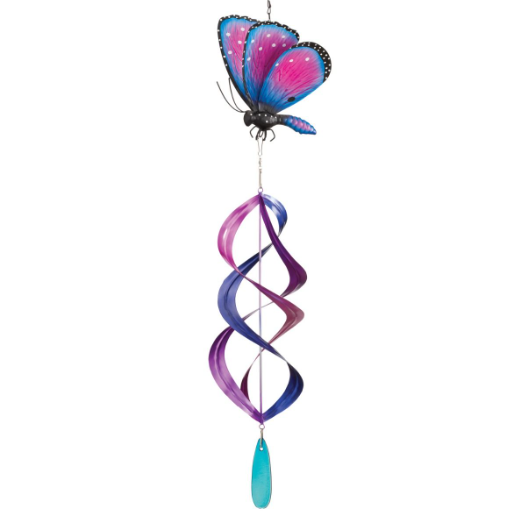 Butterfly Hanging Wind Spinner Pipevine