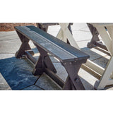 CRP Harvest Dining Bench Table Set