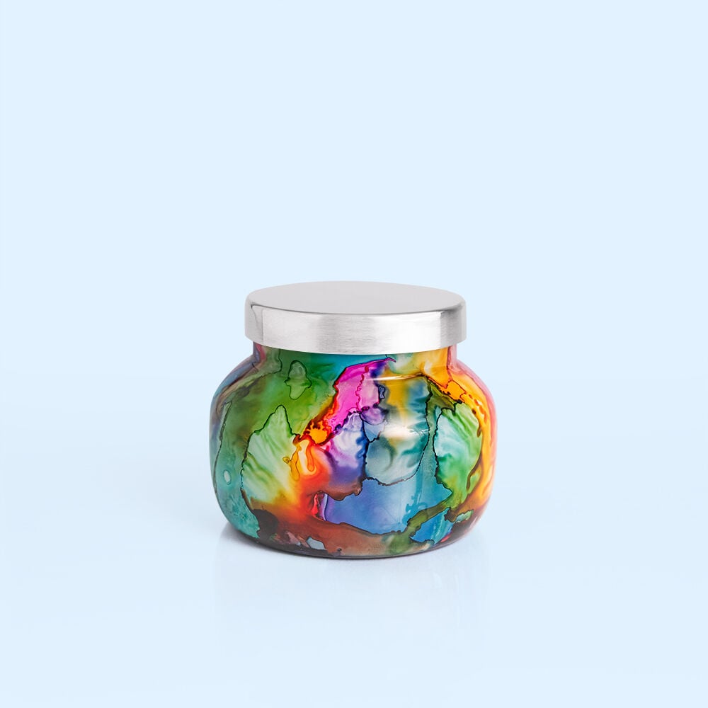 Capri Blue Volcano Blue - 8oz. Rainbow Petite Jar