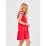 Carissa Red/White Dress