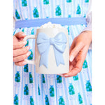 Ceramic Blue Bow Mug