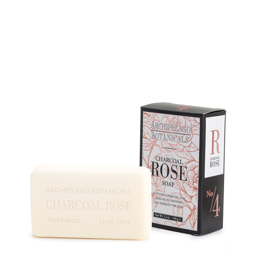 Charcoal Rose Bar Soap