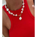 Chunky Pearl Necklace