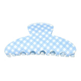 Claw Clip - Blue Gingham