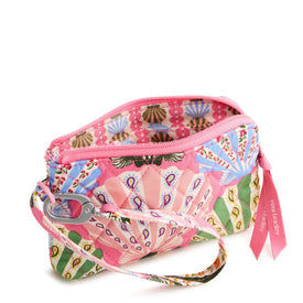 Clip & Zip Wristlet: Cottage Shells