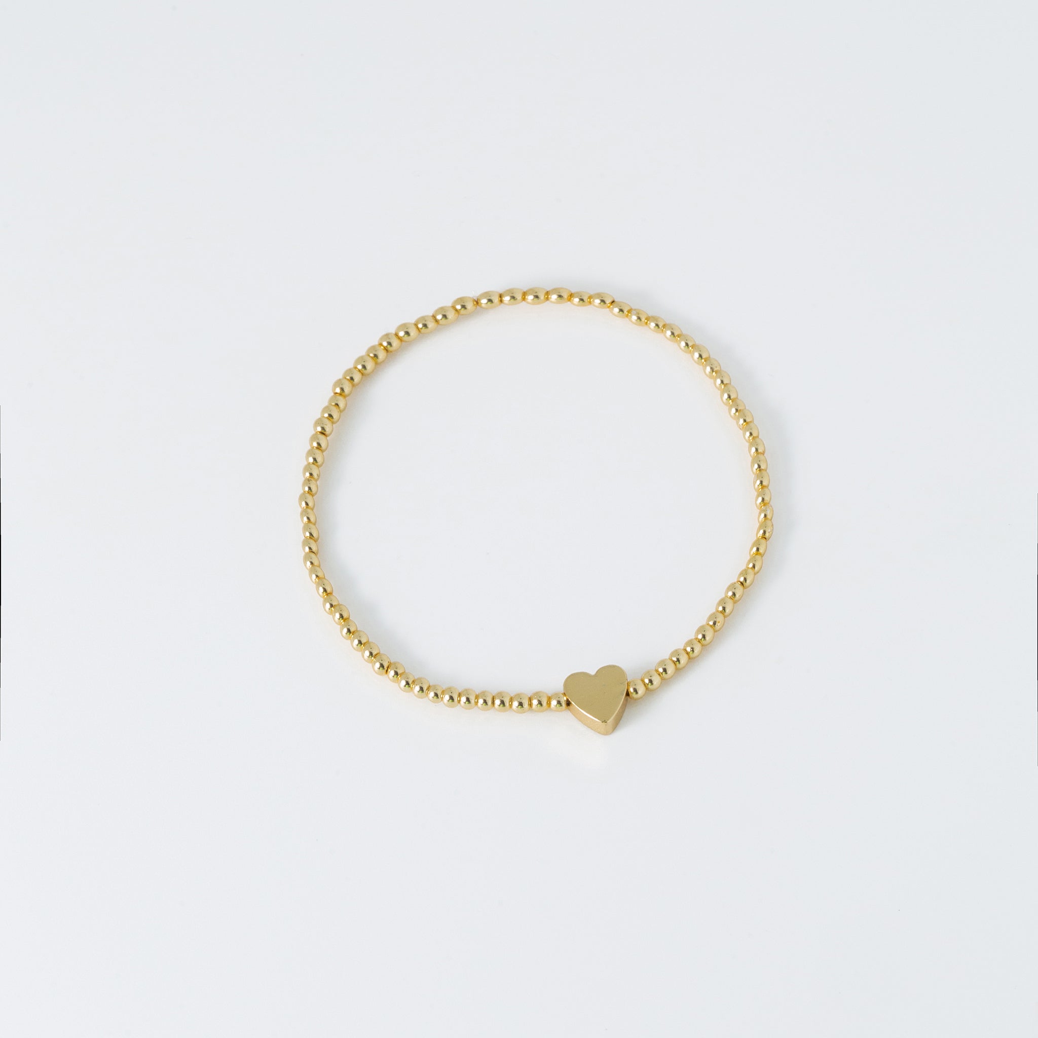 Coastal Grit Heart Of Gold Bracelet