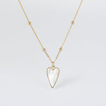 Coastal Grit Heart Of Love Necklace