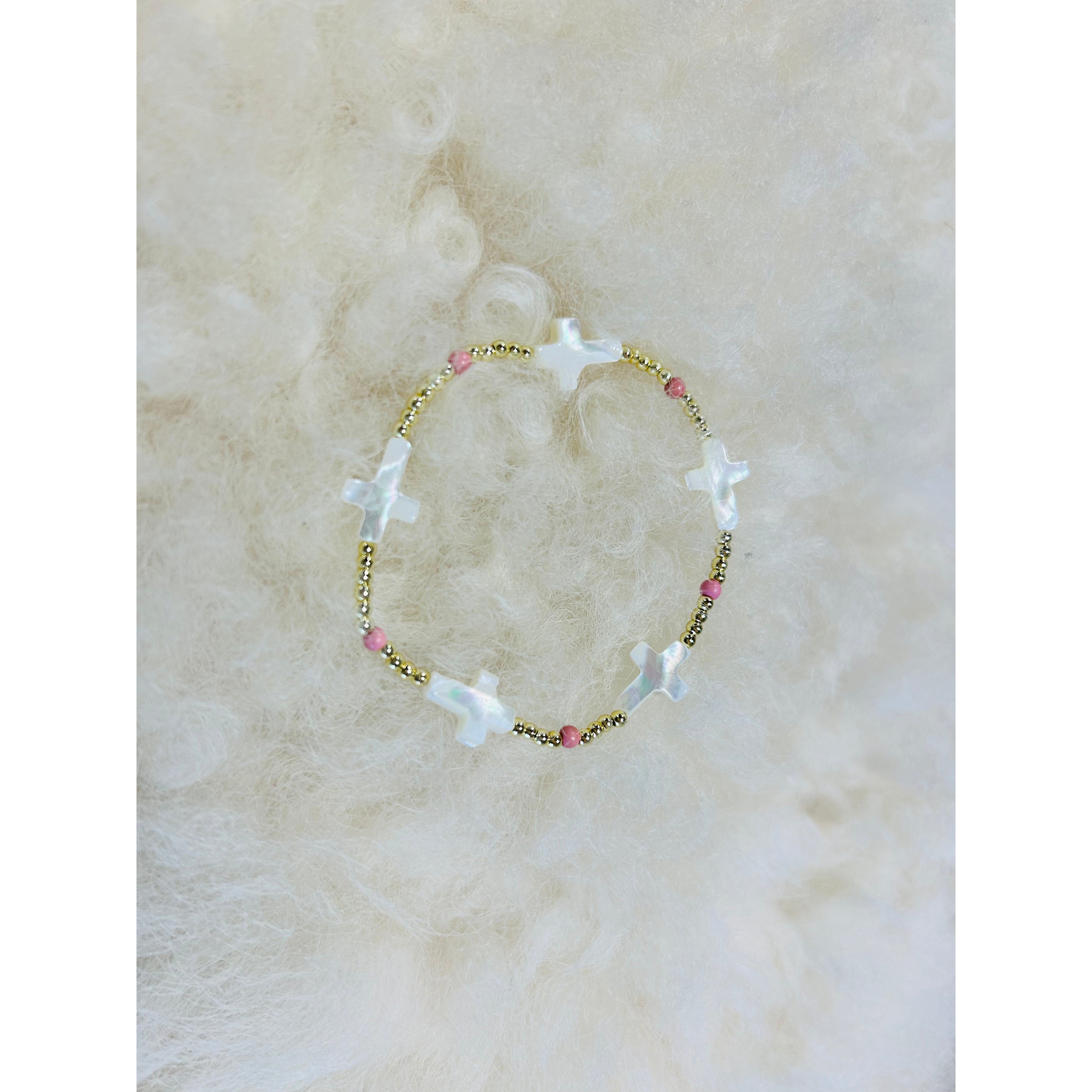 Coastal Grit Island Girl Prayer Bracelet