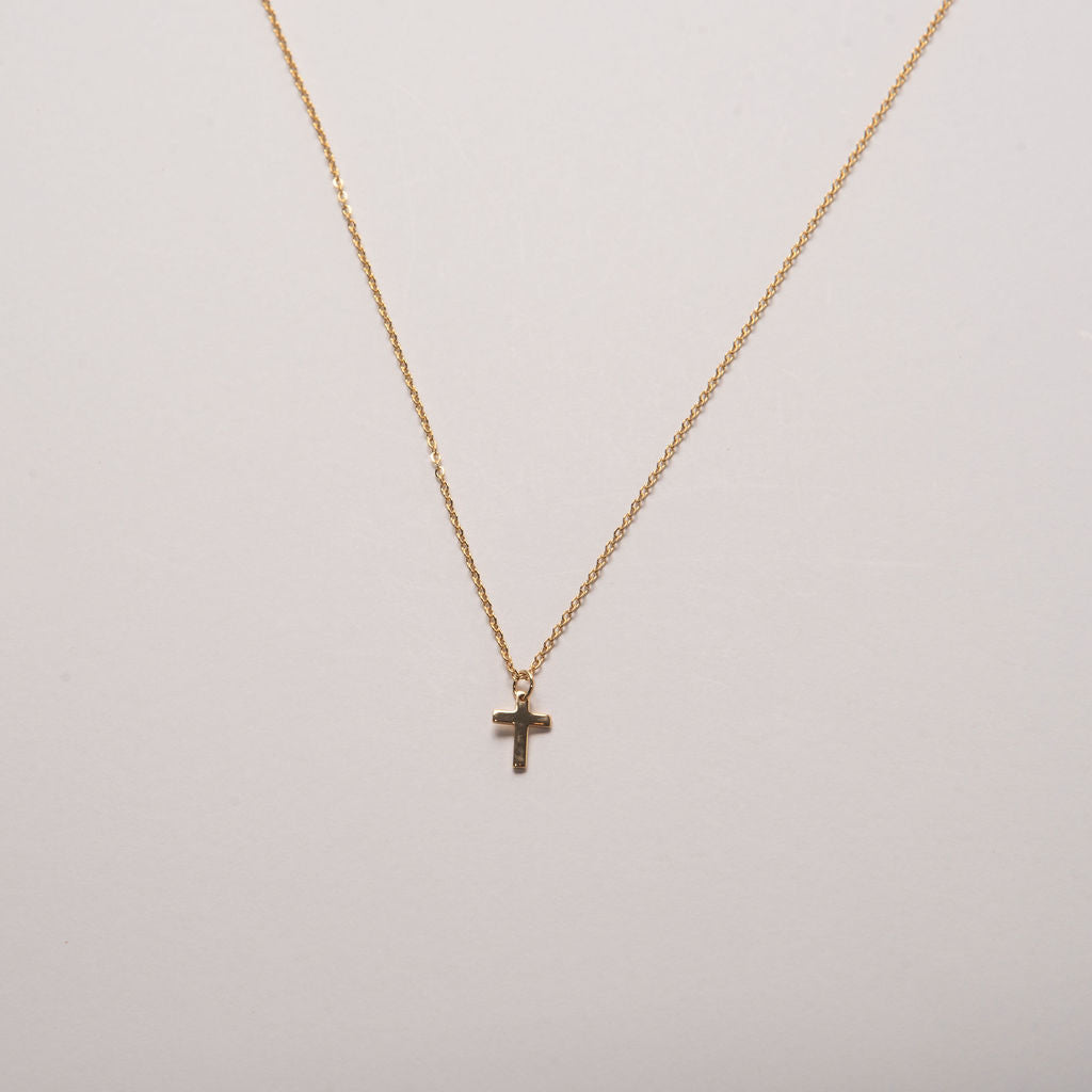 Coastal Grit Protector Cross Necklace