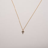 Coastal Grit Protector Cross Necklace