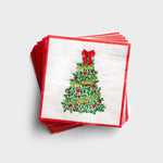 Cocktail Napkins - Traditional Tree