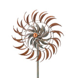 Copper Petal Rotating Wind Spinner 24"