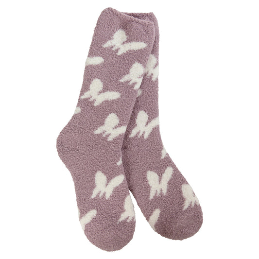 Cozy Butterfly Nirvana Crew Sock