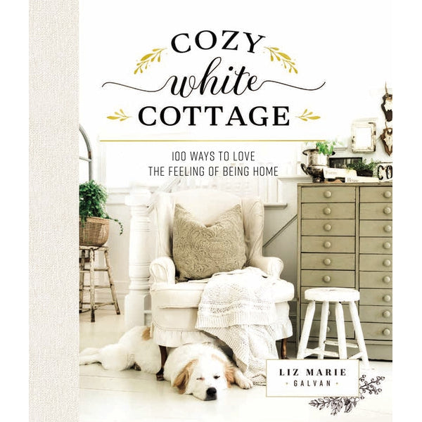 Cozy White Cottage Book