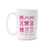 Created with A Purpose Pink Bows Mug