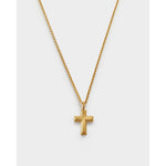 Cross Waterproof Gold Necklace | Gold Coated