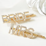 Crystal Hair Pins- Bride