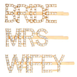 Crystal Hair Pins- Bride