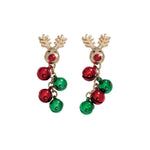 Cute Rudolph w/ Jingle Earrings