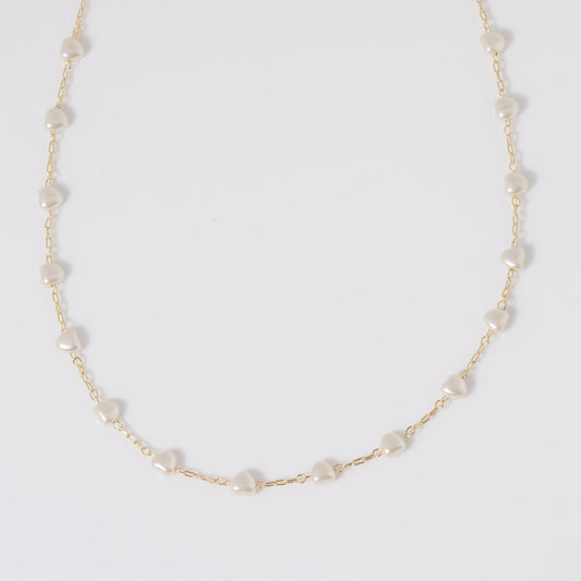 Dainty Harbor Pearl Necklace