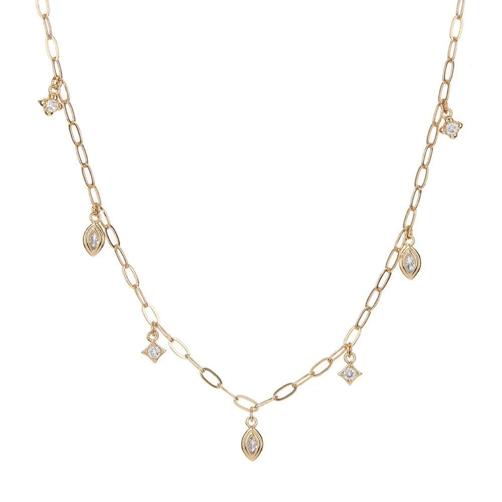 Dainty Jewel Necklace