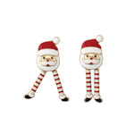 Dancing Santa Earrings