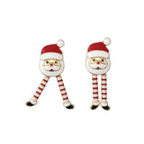 Dancing Santa Earrings