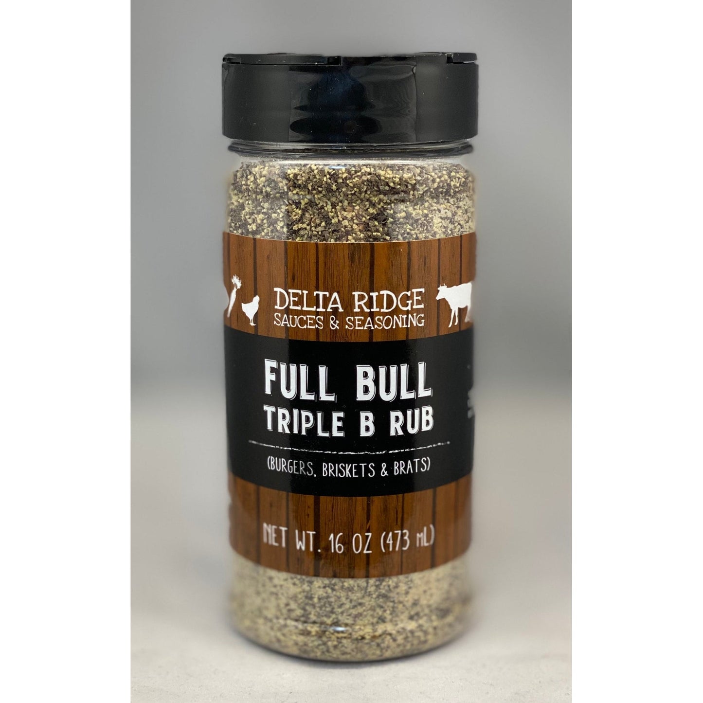 Delta Ridge Full Bull Seasoning - 16oz