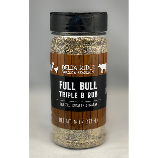 Delta Ridge Full Bull Seasoning - 16oz