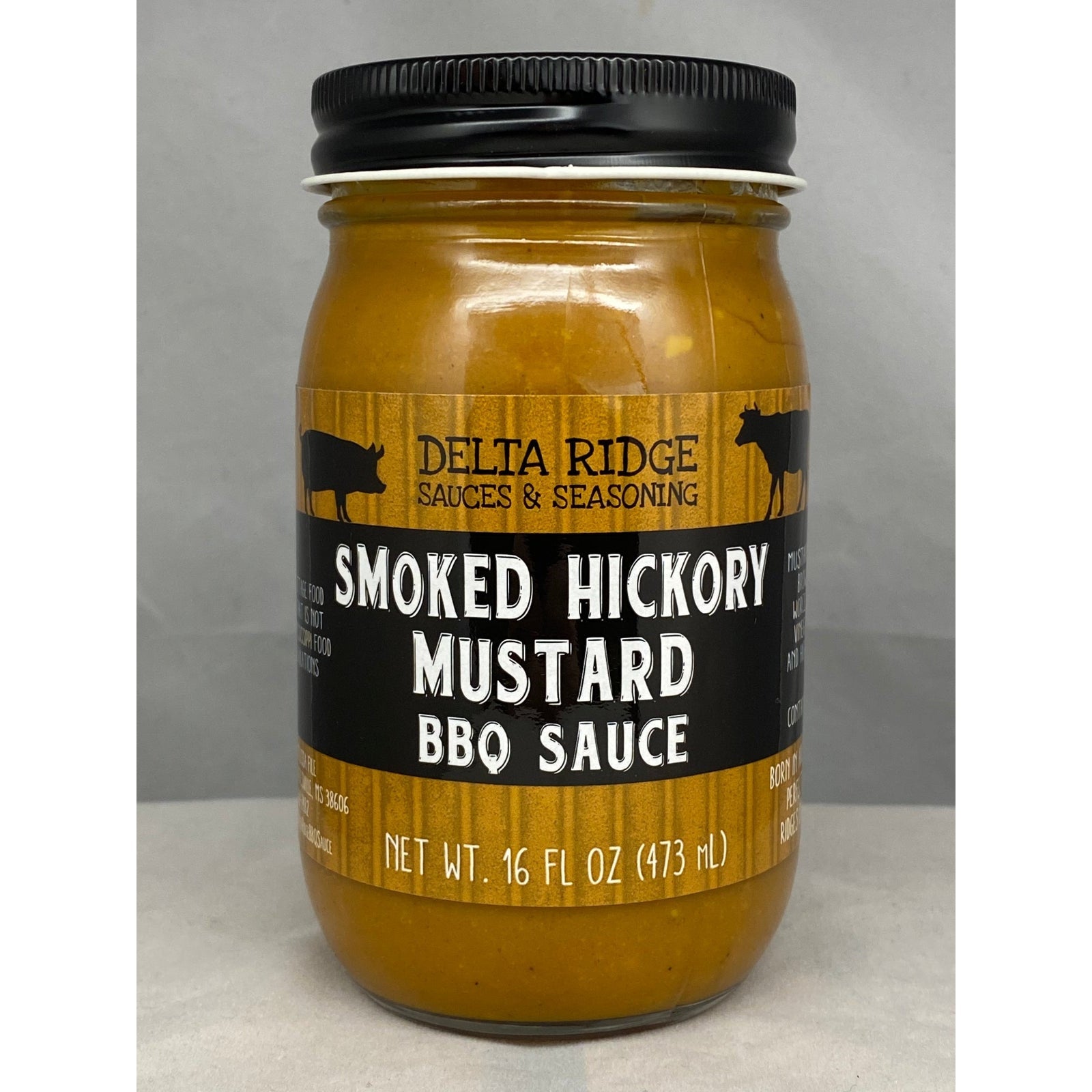 Delta Ridge Smoked Hickory Mustard Sauce - 16oz