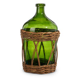 Demijohn Bottle in Basket